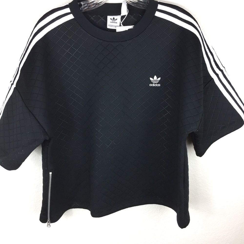NWT Adidas Diamond Quilted T-shirt SS - Picture 4 of 7